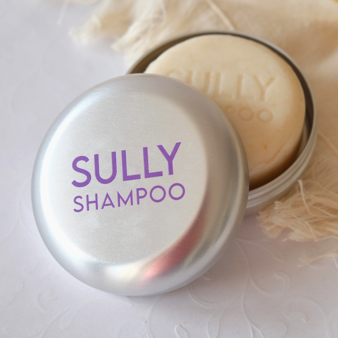 Твърд шампоан SULLY в алуминиева кутийка