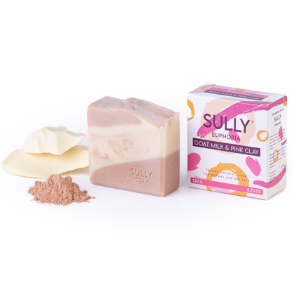 Хидратиращ сапун с козе мляко „Еуфория“ SULLY Naturals с опаковка