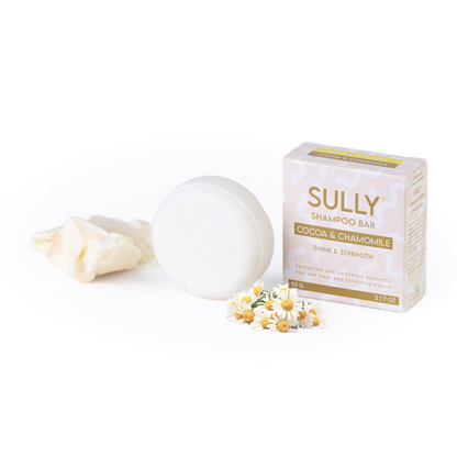 Твърд шампоан Какао и Лайка SULLY с натурални съставки